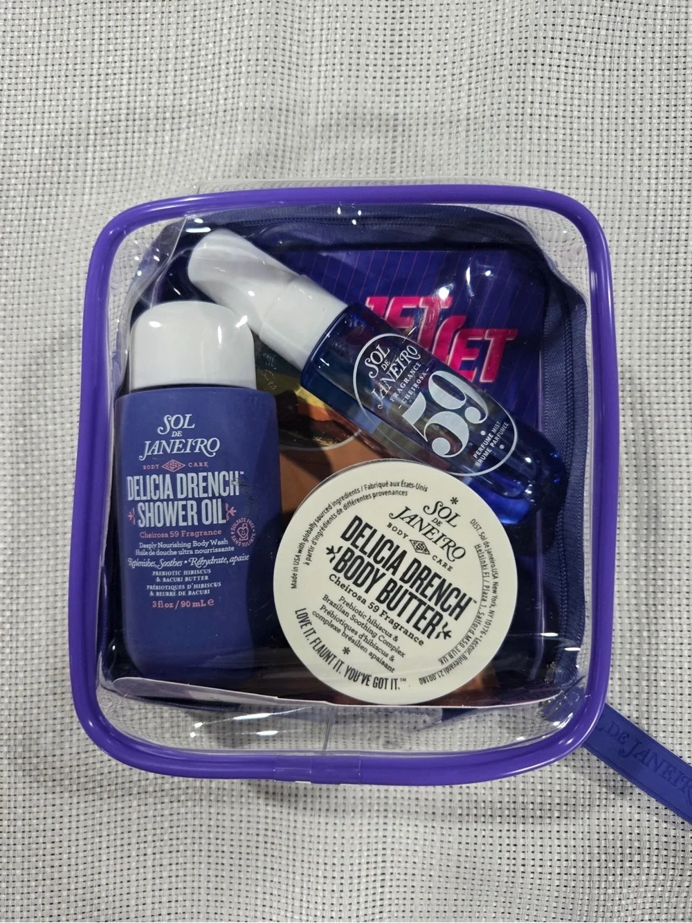 Sol de Janeiro Delicia Drench Set - Purple & White Sephora summer viral
